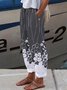 JFN Floral Pocketed Casual Pants