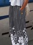 JFN Floral Pocketed Casual Pants