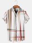 Men's Printed Casual Breathable Hawaiian Short Sleeve Shirt