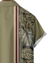 Art Pattern Men's Casual Chest Pocket Short Sleeve Shirt
