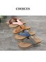 JFN  Simple Resort Thong Birkenstock Slippers