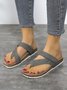 JFN  Simple Resort Thong Birkenstock Slippers