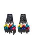 JFN  Vintage Ethnic Pattern Mexican Colorful Fringe Earrings