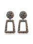 JFN Metal Vintage-Inspired Geometric Earrings Dresses Jewelry