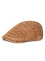 JFN Men's Breathable Shade Spring Summer Braided Casual Beret