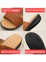 Cutout Buckle Design Vintage Casual Slippers