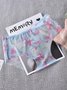 JFN Sexy Perspective Breathable Floral Briefs Plus Size