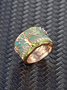 JFN Vintage Epoxy Epoxy Diamond Tree of Life Ring
