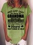 Women Text Letters Long Sleeve Tee T-shirt Crew Neck Casual Spring/Fall Top