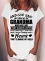 Women Text Letters Long Sleeve Tee T-shirt Crew Neck Casual Spring/Fall Top
