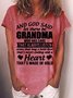 Women Text Letters Long Sleeve Tee T-shirt Crew Neck Casual Spring/Fall Top