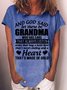 Women Text Letters Long Sleeve Tee T-shirt Crew Neck Casual Spring/Fall Top