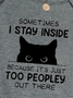 JFN Cat Animal Casual Ladies Loose Knit Sweatshirt