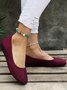Rhinestone Design Commuter Flats