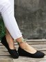 Rhinestone Design Commuter Flats