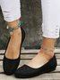 Rhinestone Design Commuter Flats
