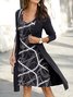Crew Neck Casual Two-Piece Set