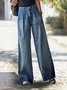 Simple Denim Plain Jeans