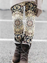 Floral Regular Fit Leggings
