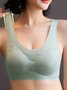 Lace Butterfly Ice Silk Seamless Wrap Chest Vest Underwear