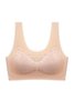 Lace Butterfly Ice Silk Seamless Wrap Chest Vest Underwear