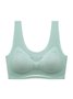 Lace Butterfly Ice Silk Seamless Wrap Chest Vest Underwear