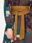 Wide Suede Ladies Knotable Girdle Party Commuter Belt