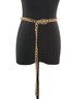 Simple Thick Chain Belt Buckle Waist Chain Festive Party Daily Matching