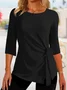 Plain Simple Crew Neck Top