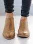 Chunky Heel Short Boots Female Non-slip Cute Bootie