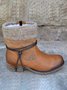 Basic round toe ankle boots with zipper