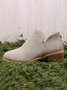 Chunky Heel Short Boots Female Non-slip Cute Bootie