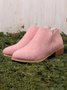 Chunky Heel Short Boots Female Non-slip Cute Bootie