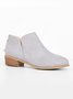 Chunky Heel Short Boots Female Non-slip Cute Bootie