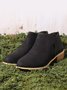 Chunky Heel Short Boots Female Non-slip Cute Bootie