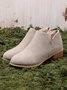 Chunky Heel Short Boots Female Non-slip Cute Bootie