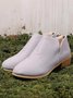 Chunky Heel Short Boots Female Non-slip Cute Bootie