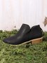 Chunky Heel Short Boots Female Non-slip Cute Bootie