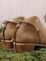 Chunky Heel Short Boots Female Non-slip Cute Bootie