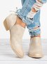 Chunky Heel Short Boots Female Non-slip Cute Bootie