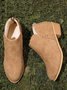 Chunky Heel Short Boots Female Non-slip Cute Bootie