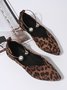Pearl Metal Ring Anti-Suede Flats