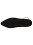 Pearl Metal Ring Anti-Suede Flats