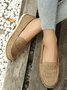 Simple Casual Hollow Breathable Loafers