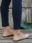 Commuter Simple Anti-Suede Pointed Toe Flats