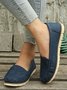 Simple Casual Hollow Breathable Loafers