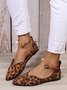 Pearl Metal Ring Anti-Suede Flats