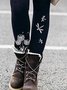 Floral Regular Fit Leggings
