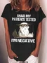 Women's Text Letters Short Sleeve Tee T-shirt Crew Neck Casual Summer Top