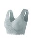 Women's Gathering Side Breasts Seamless Bras